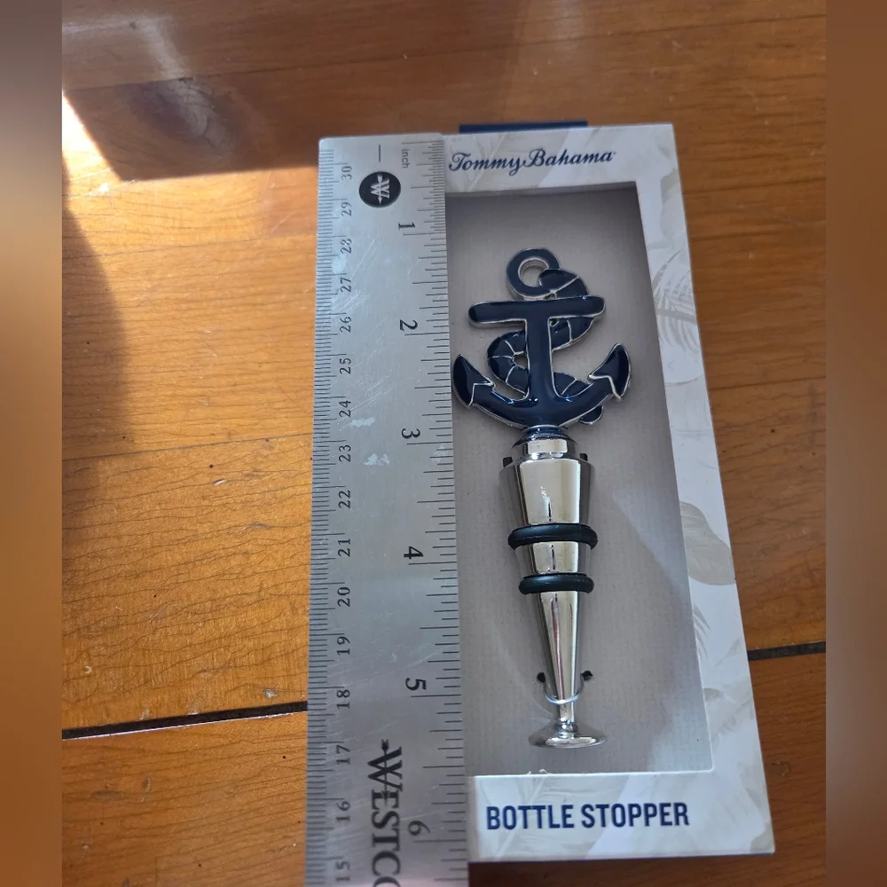 Tommy Bahamas Anchor Bottle Stopper Never Used